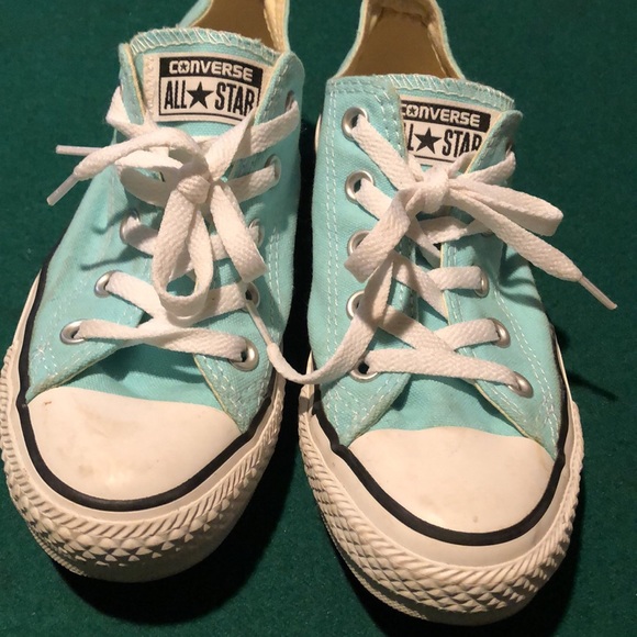 Baby Blue Converse - Picture 2 of 2